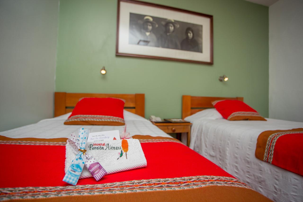 Eco-Hotel Pension Alemana Cusco Exteriör bild